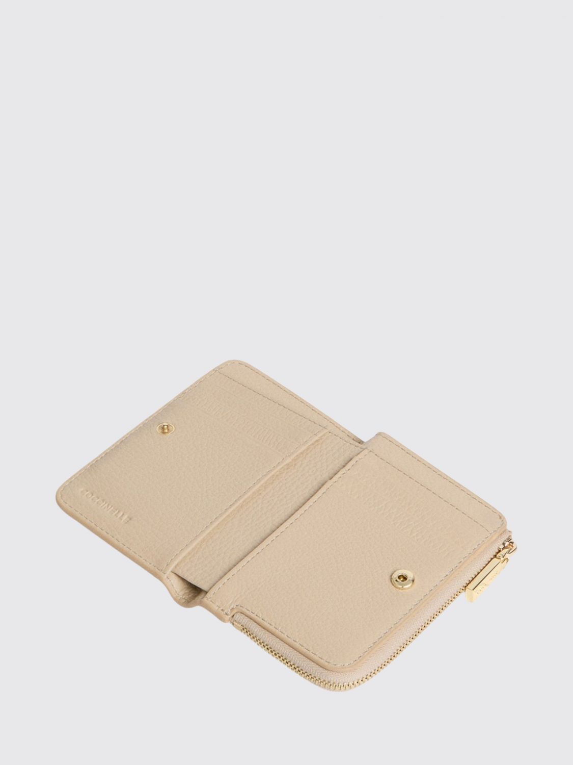 COCCINELLE WALLET: Wallet woman Coccinelle, Beige - Img 2