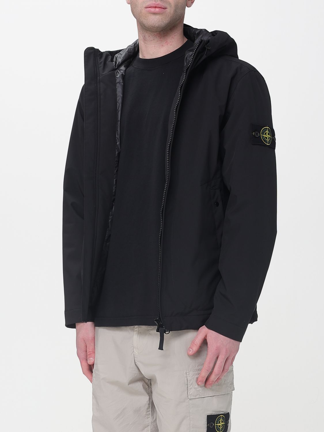 STONE ISLAND JACKET: Jacket men Stone Island, Black - Img 4