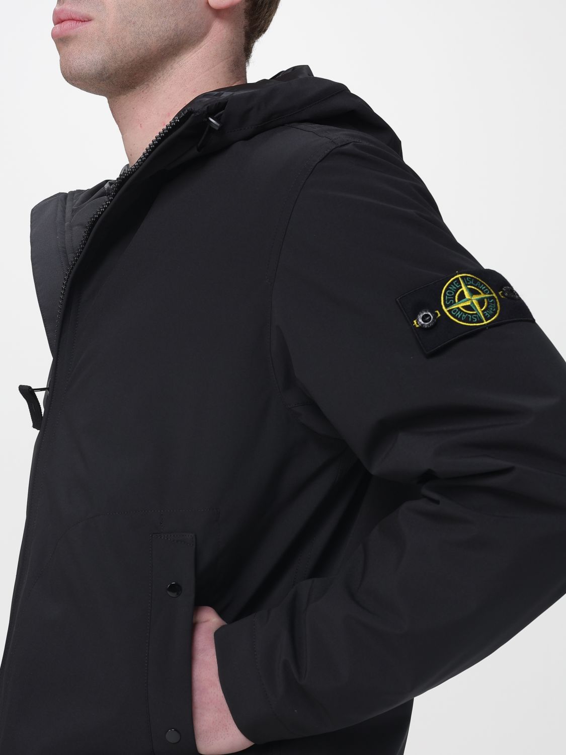 STONE ISLAND JACKET: Jacket men Stone Island, Black - Img 5