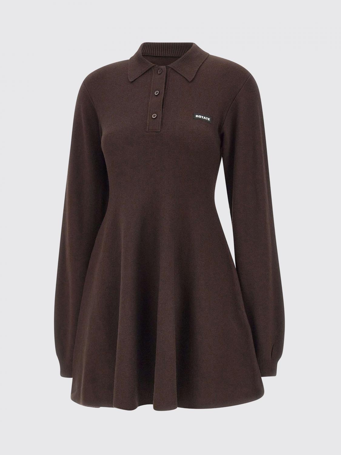 ROTATE VESTIDO: Vestido mujer Rotate, Marrón - Img 2