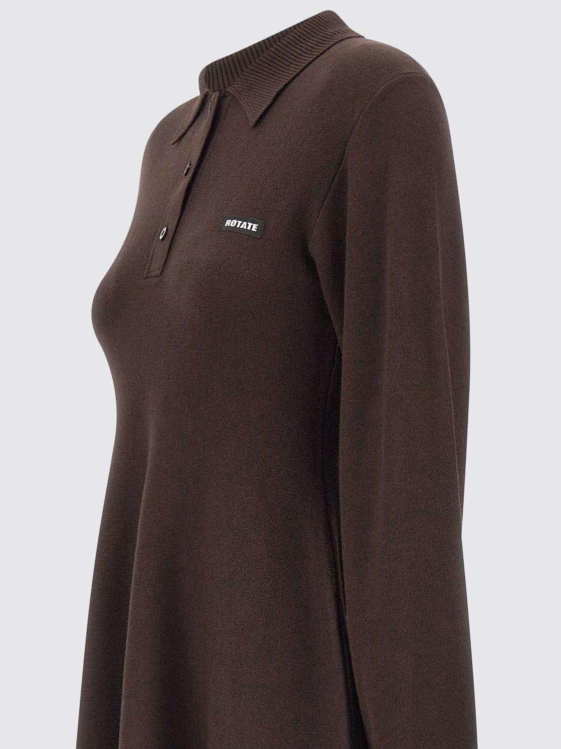 ROTATE VESTIDO: Vestido mujer Rotate, Marrón - Img 4