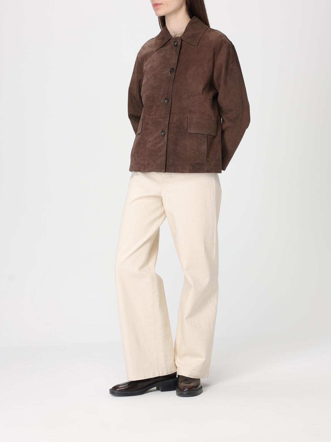 'S MAX MARA JACKET: Jacket woman 's Max Mara, Brown - Img 2