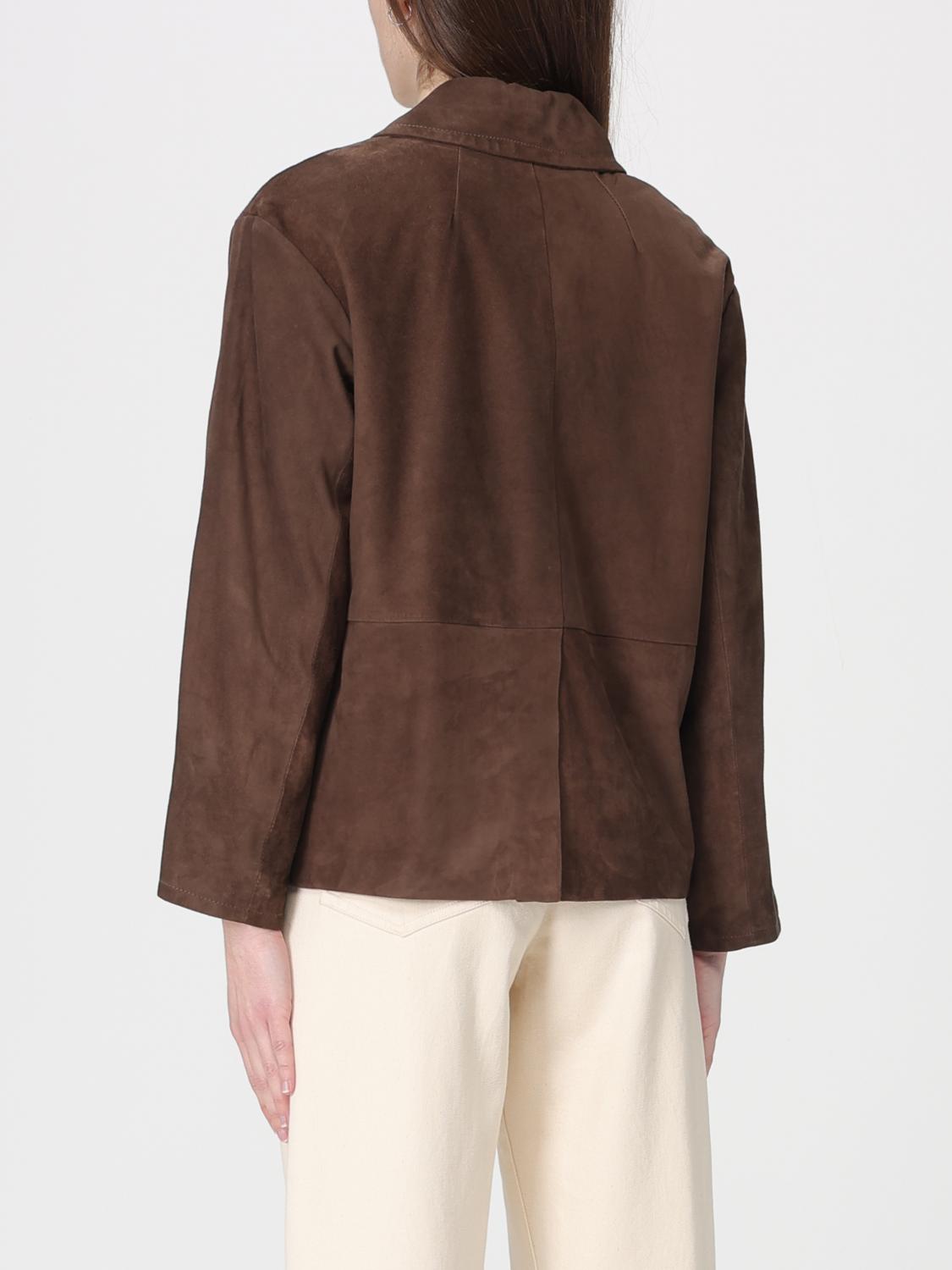 'S MAX MARA JACKET: Jacket woman 's Max Mara, Brown - Img 3