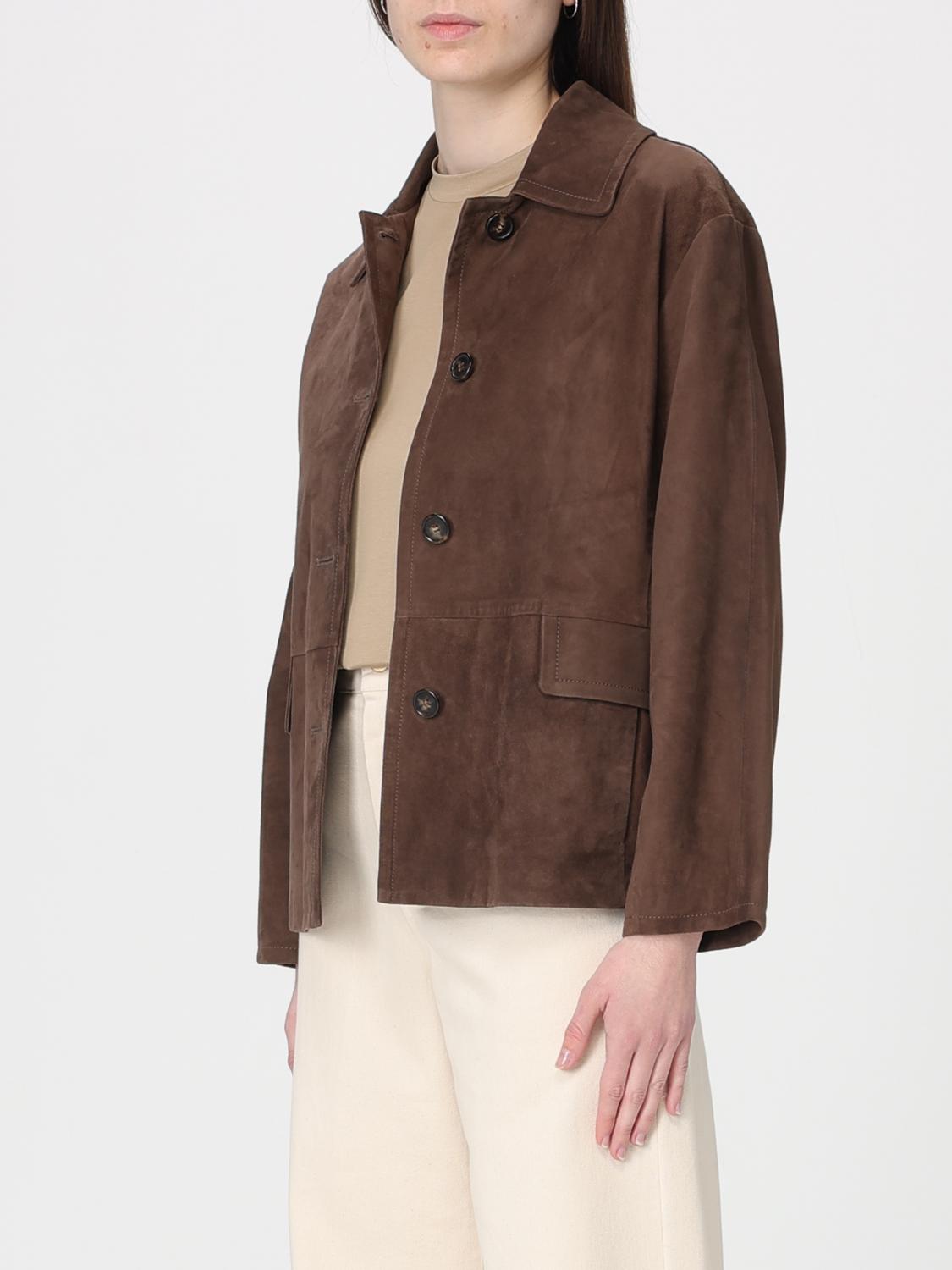 'S MAX MARA JACKET: Jacket woman 's Max Mara, Brown - Img 4
