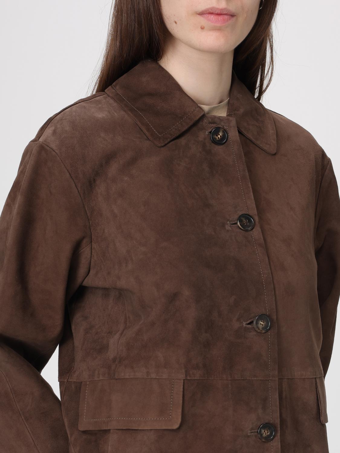 'S MAX MARA JACKET: Jacket woman 's Max Mara, Brown - Img 5