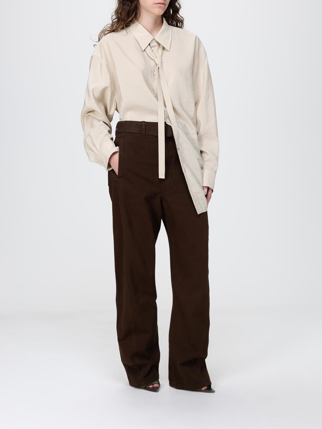 LEMAIRE VAQUEROS: Vaqueros mujer Lemaire, Marrón - Img 2