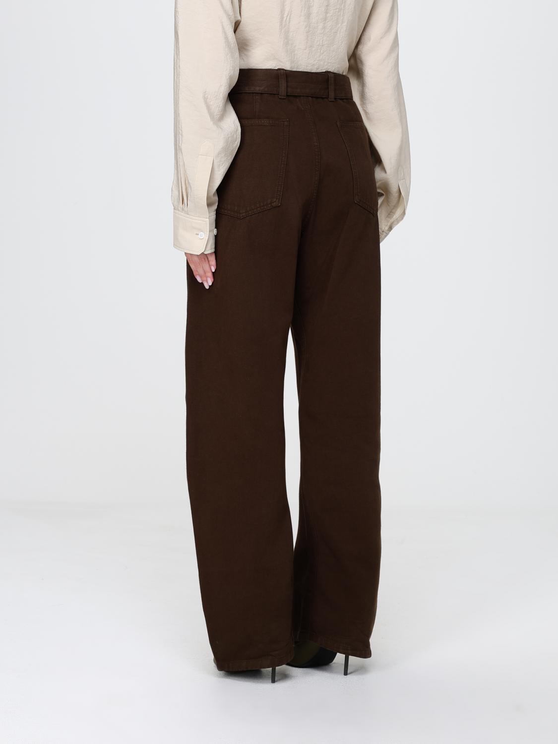 LEMAIRE VAQUEROS: Vaqueros mujer Lemaire, Marrón - Img 3