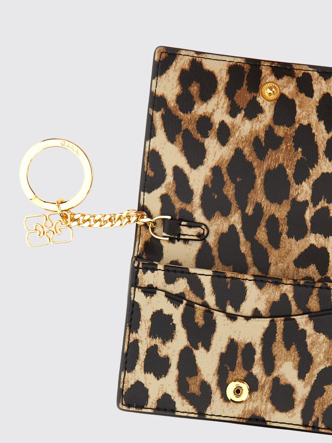 GANNI PORTAFOGLIO: Portafoglio donna Ganni, Fantasia - Img 3