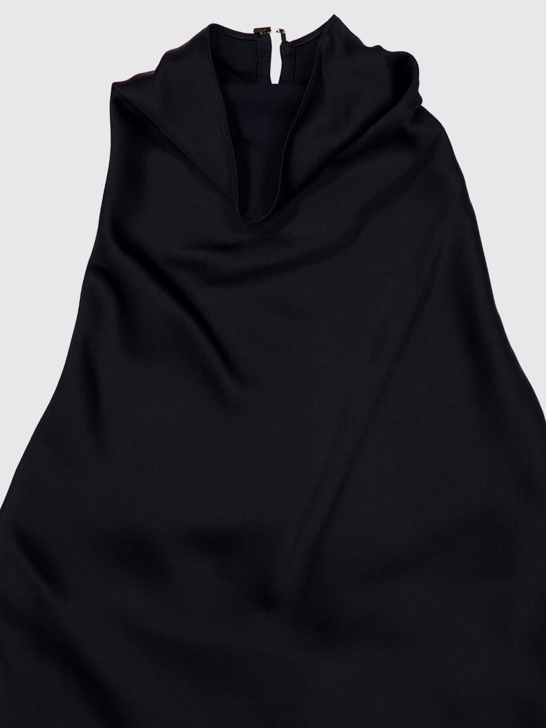 STELLA MCCARTNEY TOP: Top de satén Stella McCartney, Negro - Img 4