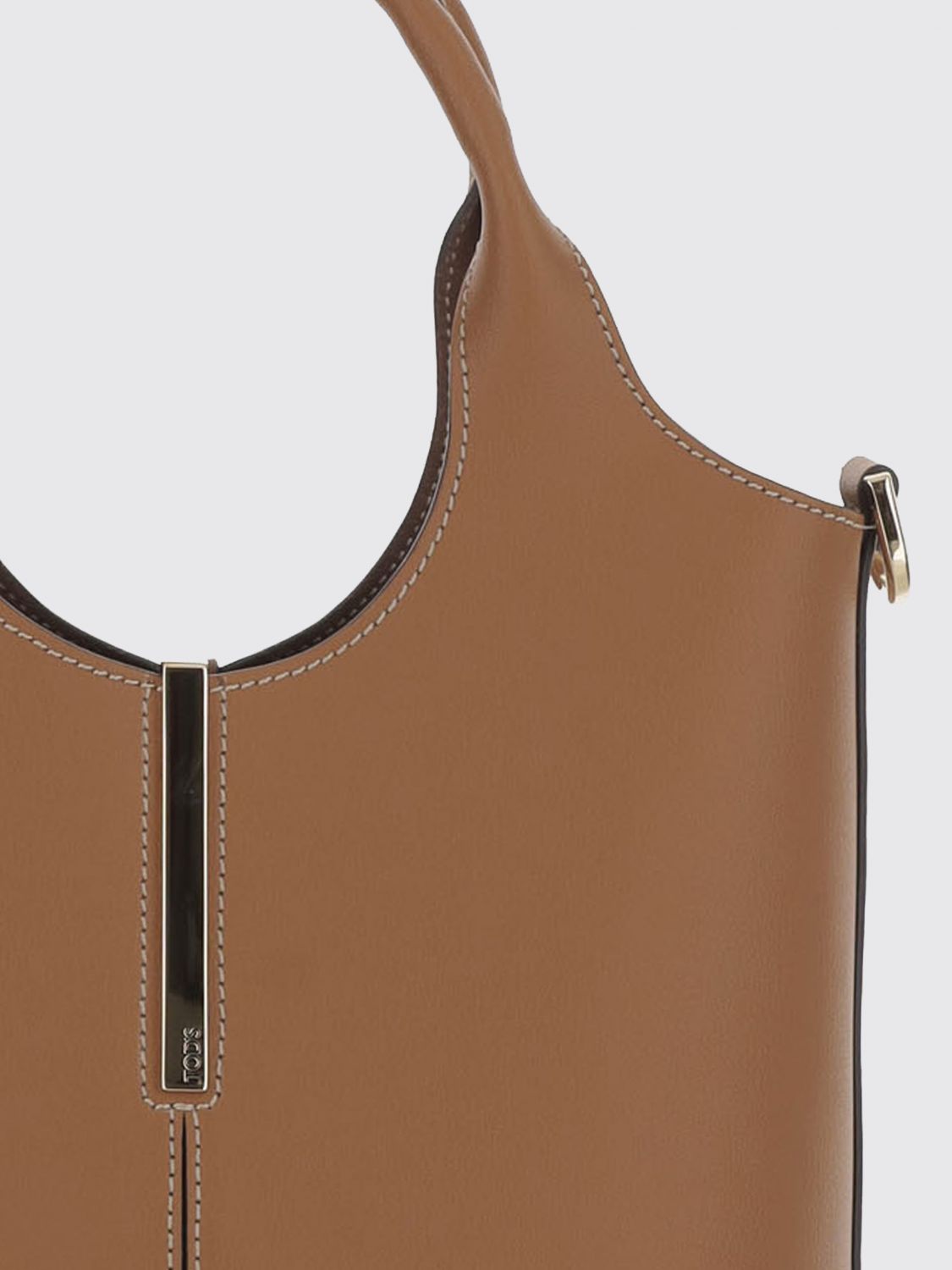 TOD'S BORSA TOTE: Borsa tote donna Tod's, Marrone - Img 3