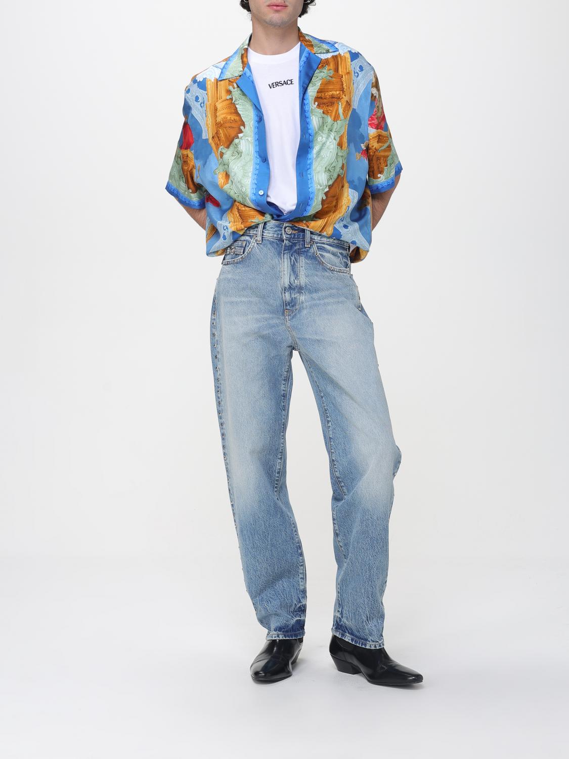 VERSACE CAMICIA: Camicia uomo Versace, Fantasia - Img 2