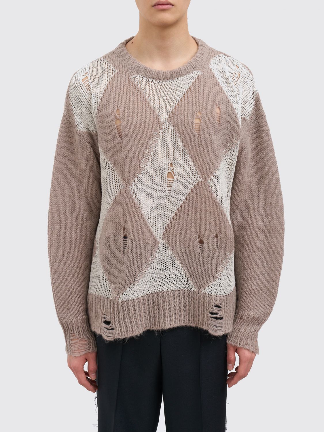 PAURA SWEATER: Sweater men Paura, Grey - Img 1