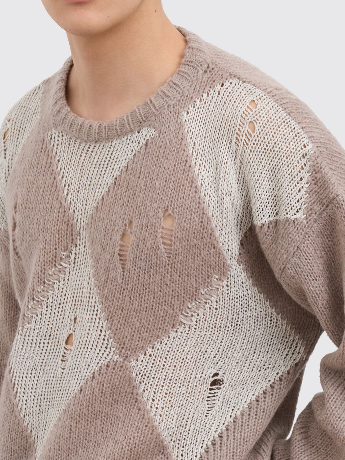 PAURA SWEATER: Sweater men Paura, Grey - Img 4