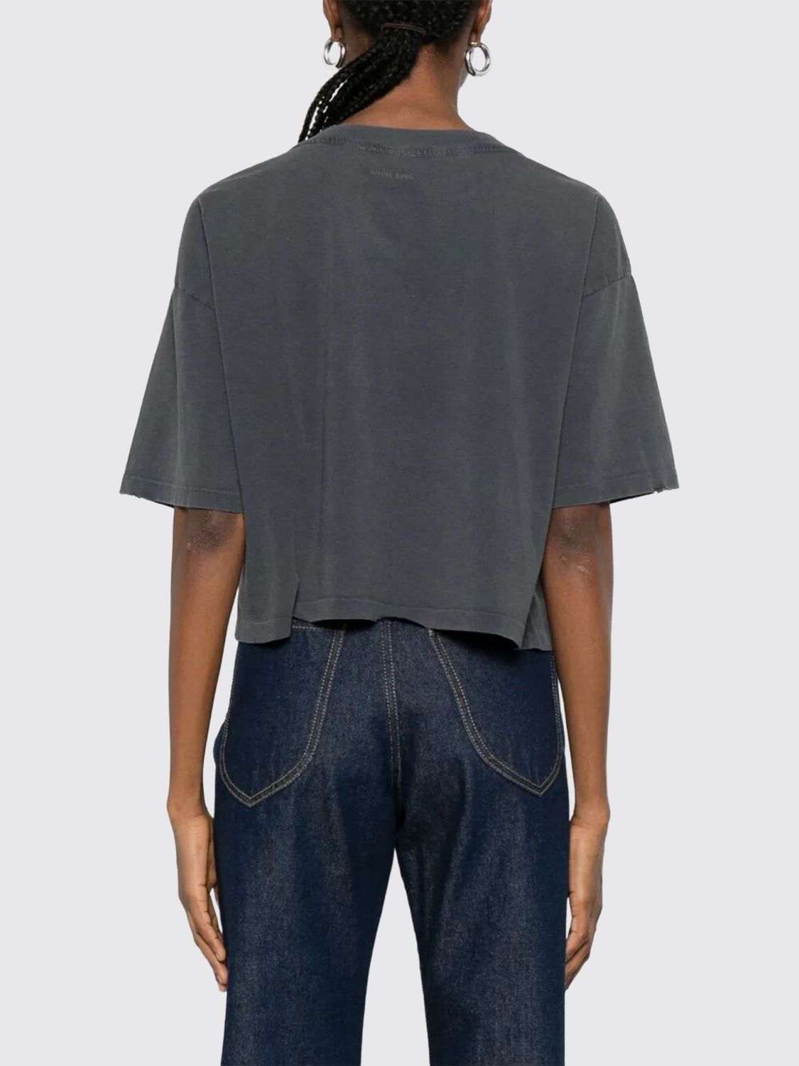 ANINE BING CAMISETA: Camiseta mujer Anine Bing, Negro - Img 3
