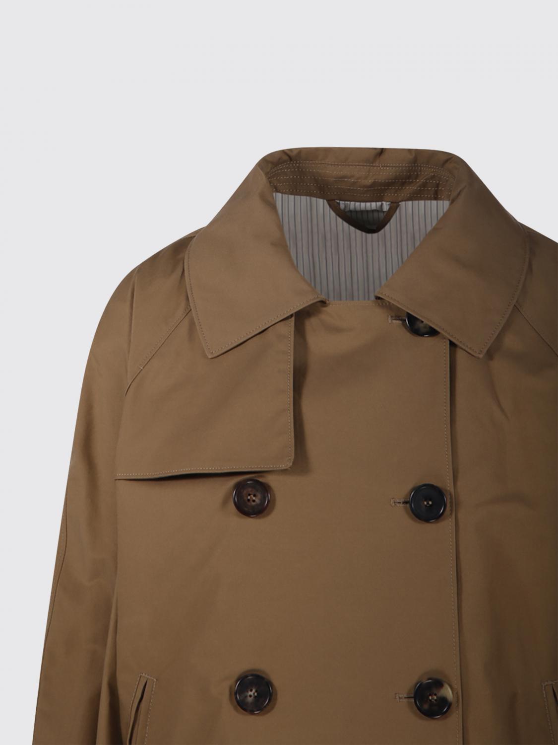 MAX MARA THE CUBE MANTEL: Mantel damen Max Mara The Cube, Braun - Img 4