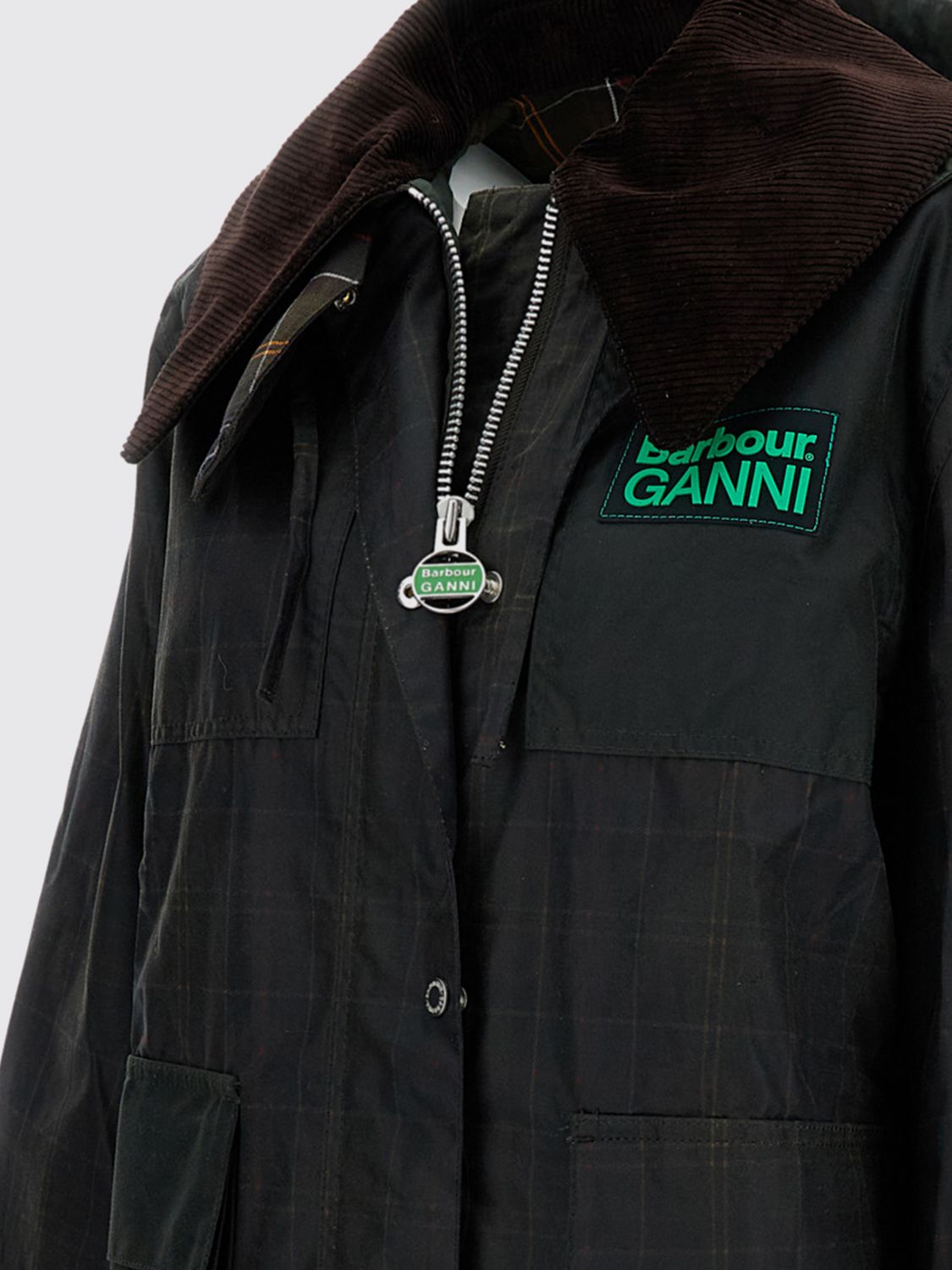 BARBOUR JACKE: Jacke damen Barbour, Grün - Img 4