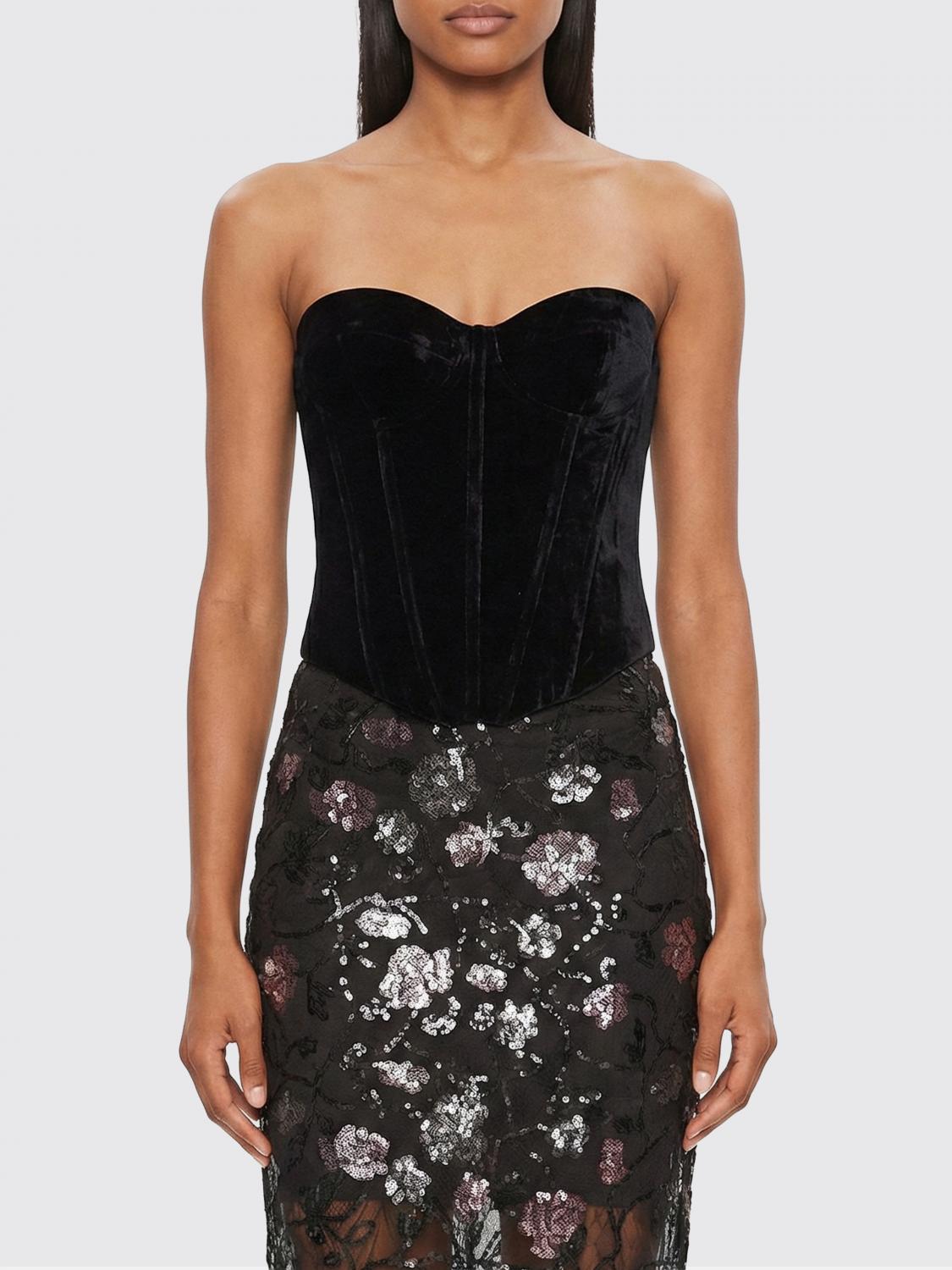 ROTATE TOP: Top woman Rotate, Black - Img 1