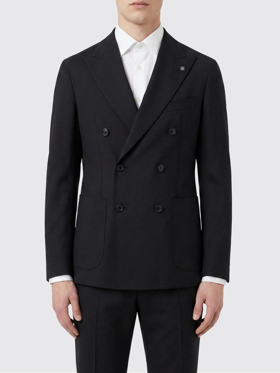 TAGLIATORE BLAZER: Blazer men Tagliatore, Black - Img 1