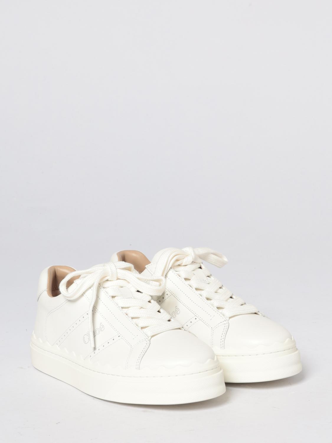 CHLOÉ SNEAKERS: Sneakers damen ChloÉ, Weiß - Img 2