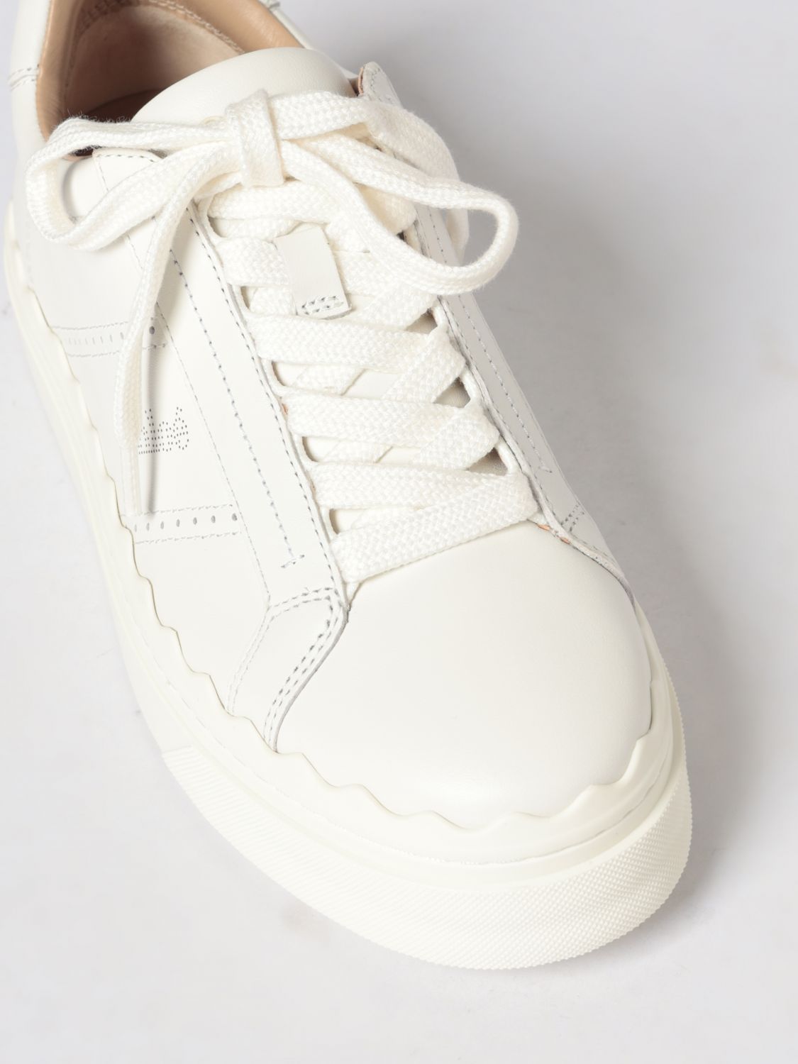 CHLOÉ SNEAKERS: Sneakers damen ChloÉ, Weiß - Img 4