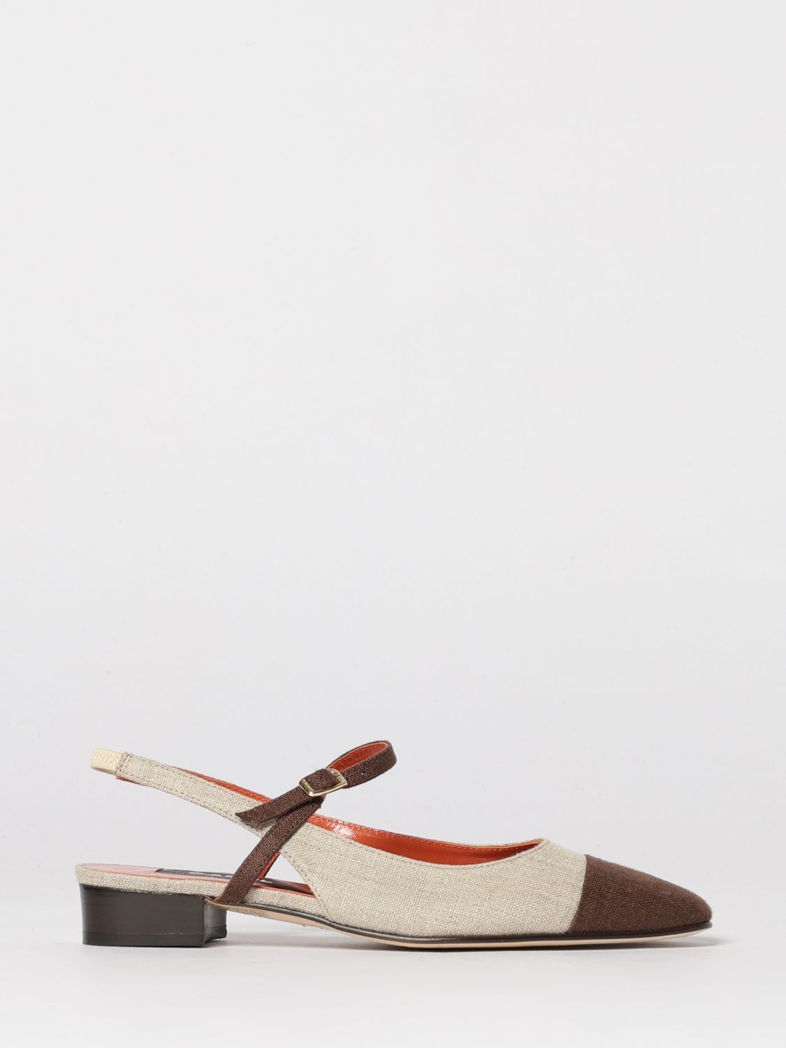 CAREL PARIS BALLERINAS: Ballerinas damen Carel Paris, Braun - Img 1