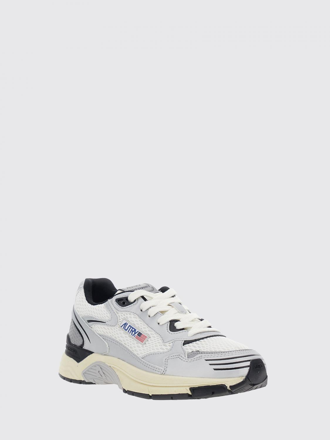 AUTRY SNEAKERS: Hyperway Sneakers aus laminiertem Gummi und Mesh Autry, Weiß - Img 2
