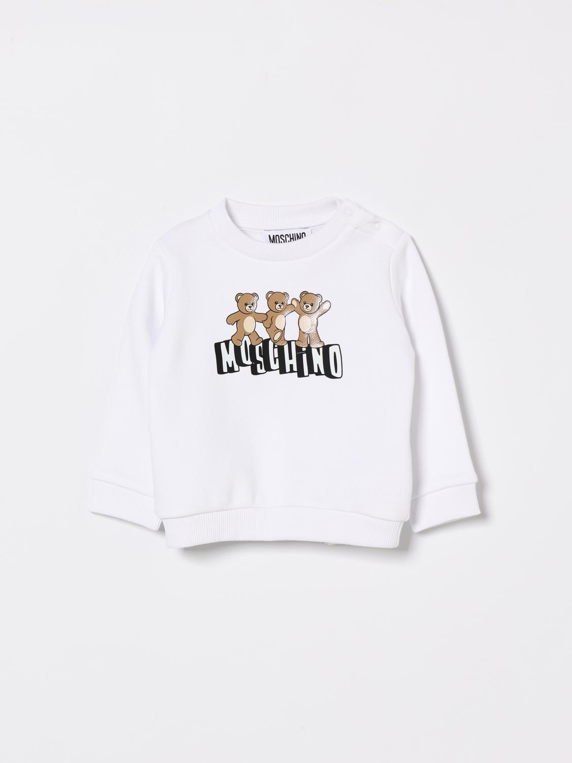 MOSCHINO PULL: Pull enfant Moschino, Blanc - Img 1