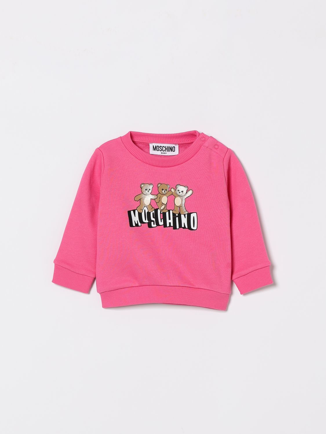 MOSCHINO SWEATER: Sweater kids Moschino, Azalea - Img 1