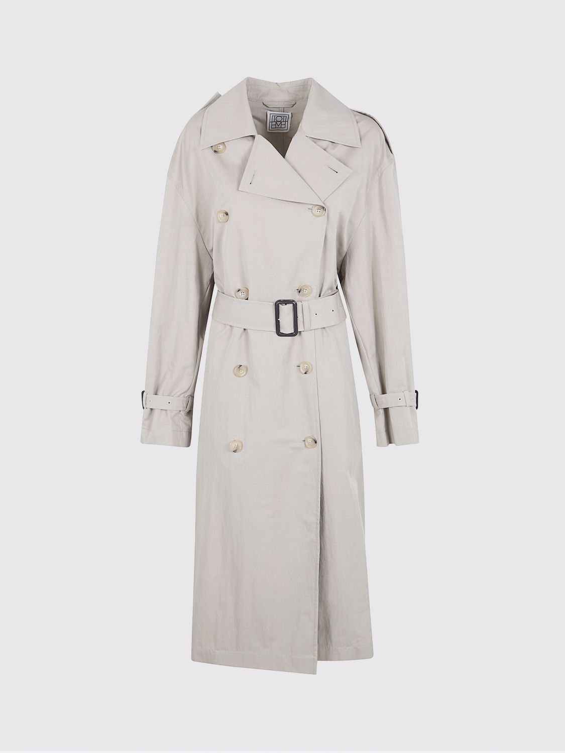 TOTEME IMPERMEABLE: Impermeable mujer Toteme, Blanco - Img 2