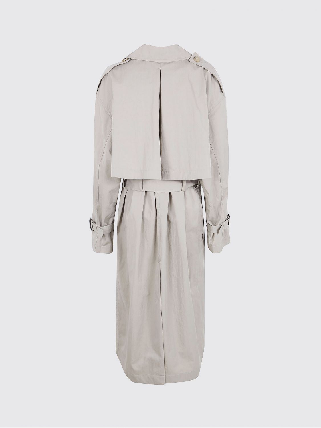 TOTEME IMPERMEABLE: Impermeable mujer Toteme, Blanco - Img 3