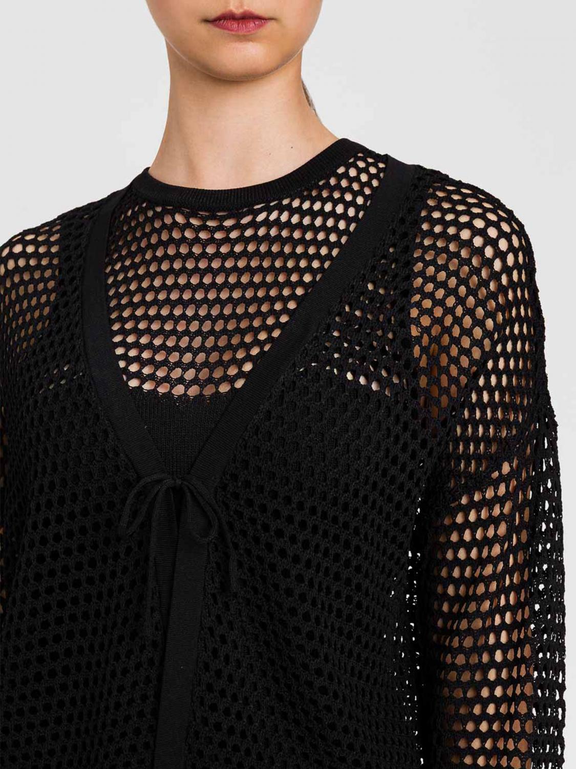 TWINSET CÁRDIGAN: Cárdigan mujer Twinset, Negro - Img 4