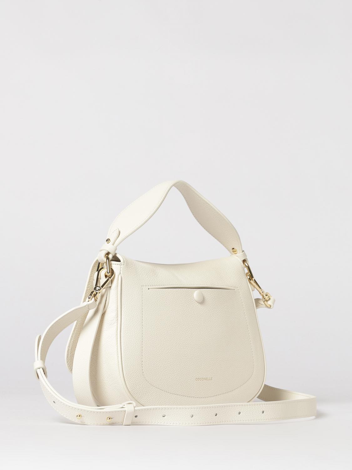 COCCINELLE СУМКА С КОРОТКИМИ РУЧКАМИ: Сумка на плечо Женское Coccinelle, Жемчужный - Img 2