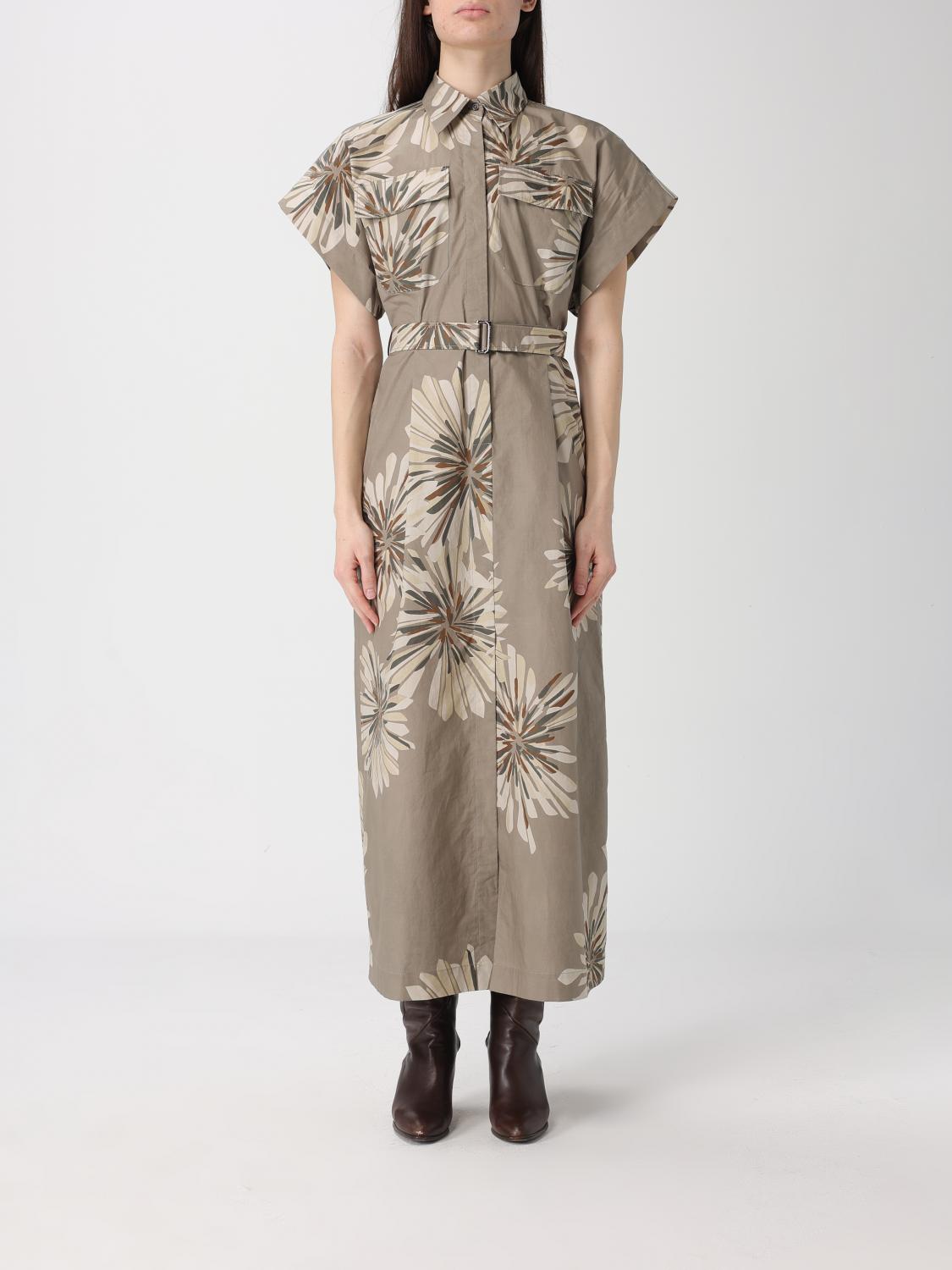 BRUNELLO CUCINELLI VESTIDO: Vestido mujer Brunello Cucinelli, Verde - Img 1