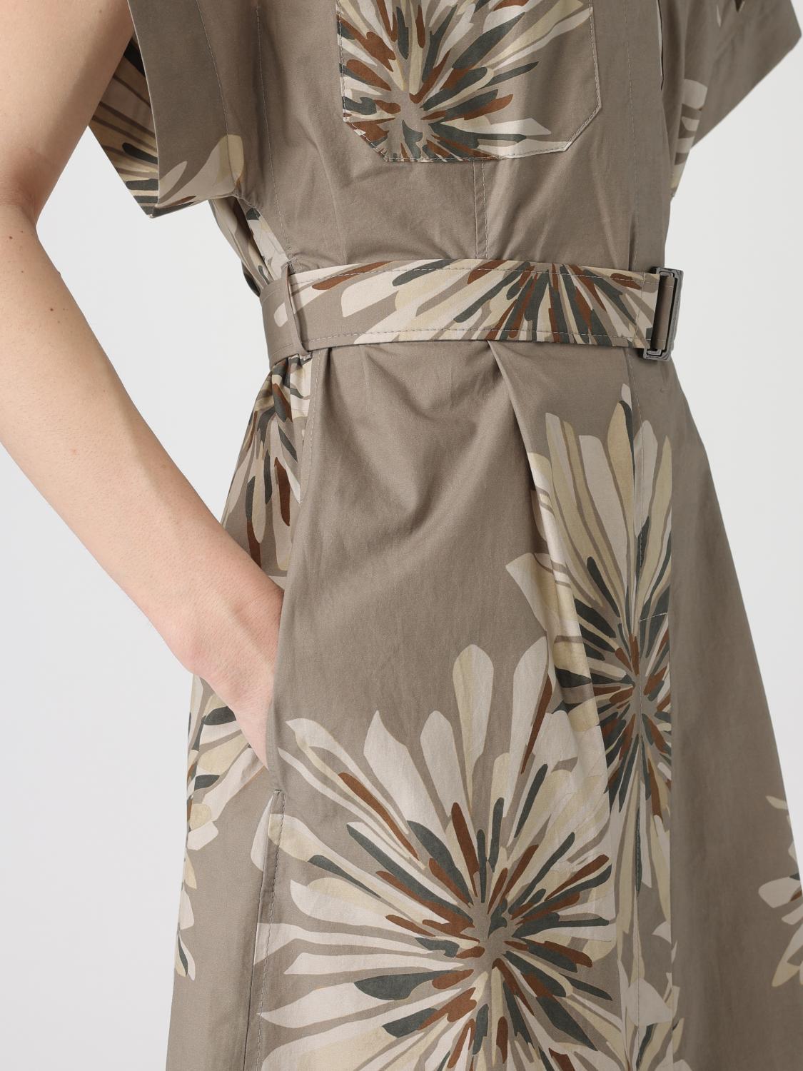 BRUNELLO CUCINELLI VESTIDO: Vestido mujer Brunello Cucinelli, Verde - Img 4