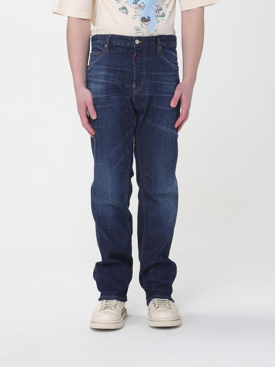 DSQUARED2 JEANS: Jeans men Dsquared2, Blue - Img 1