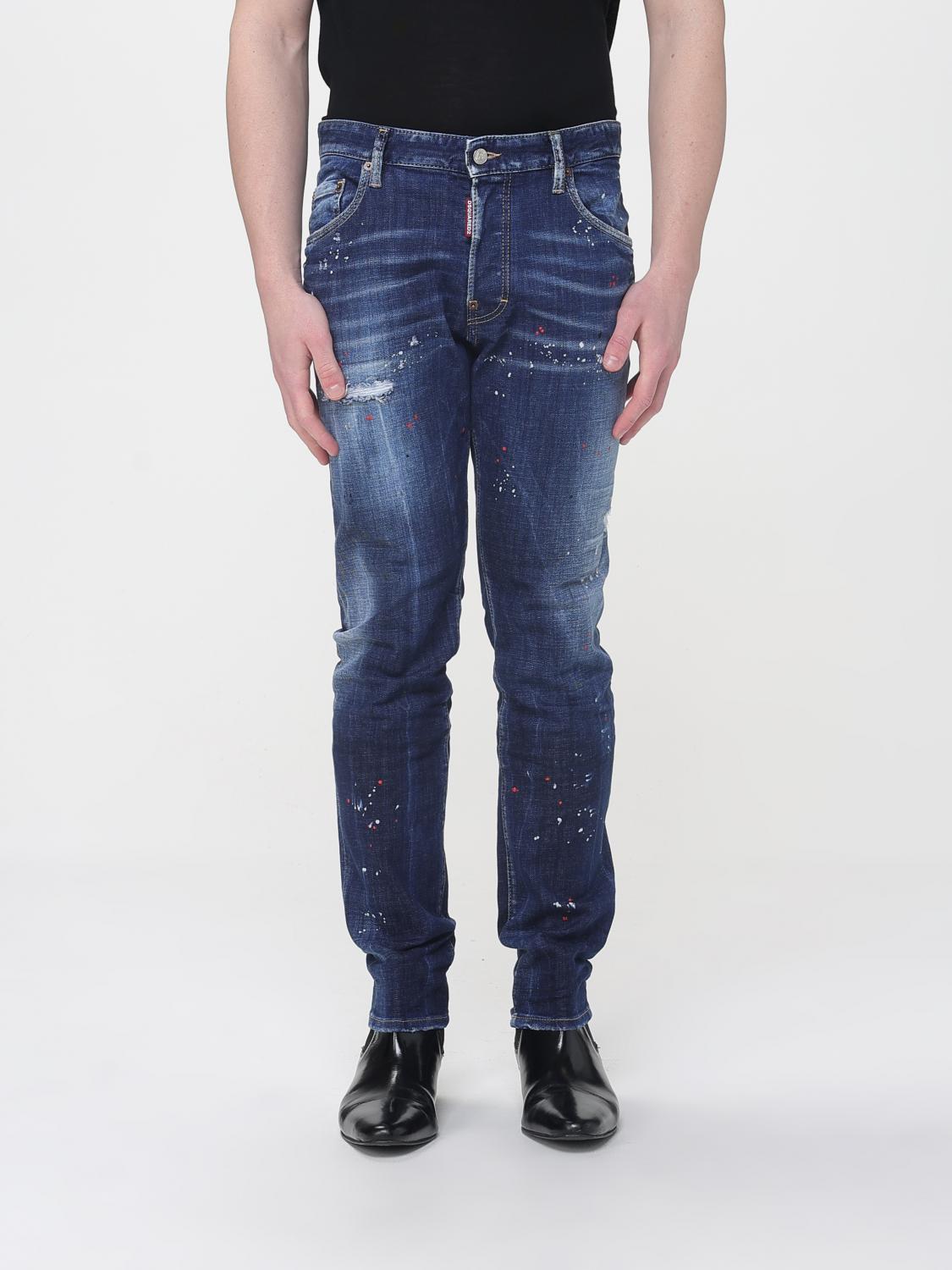 DSQUARED2 JEANS: Jeans men Dsquared2, Blue - Img 1