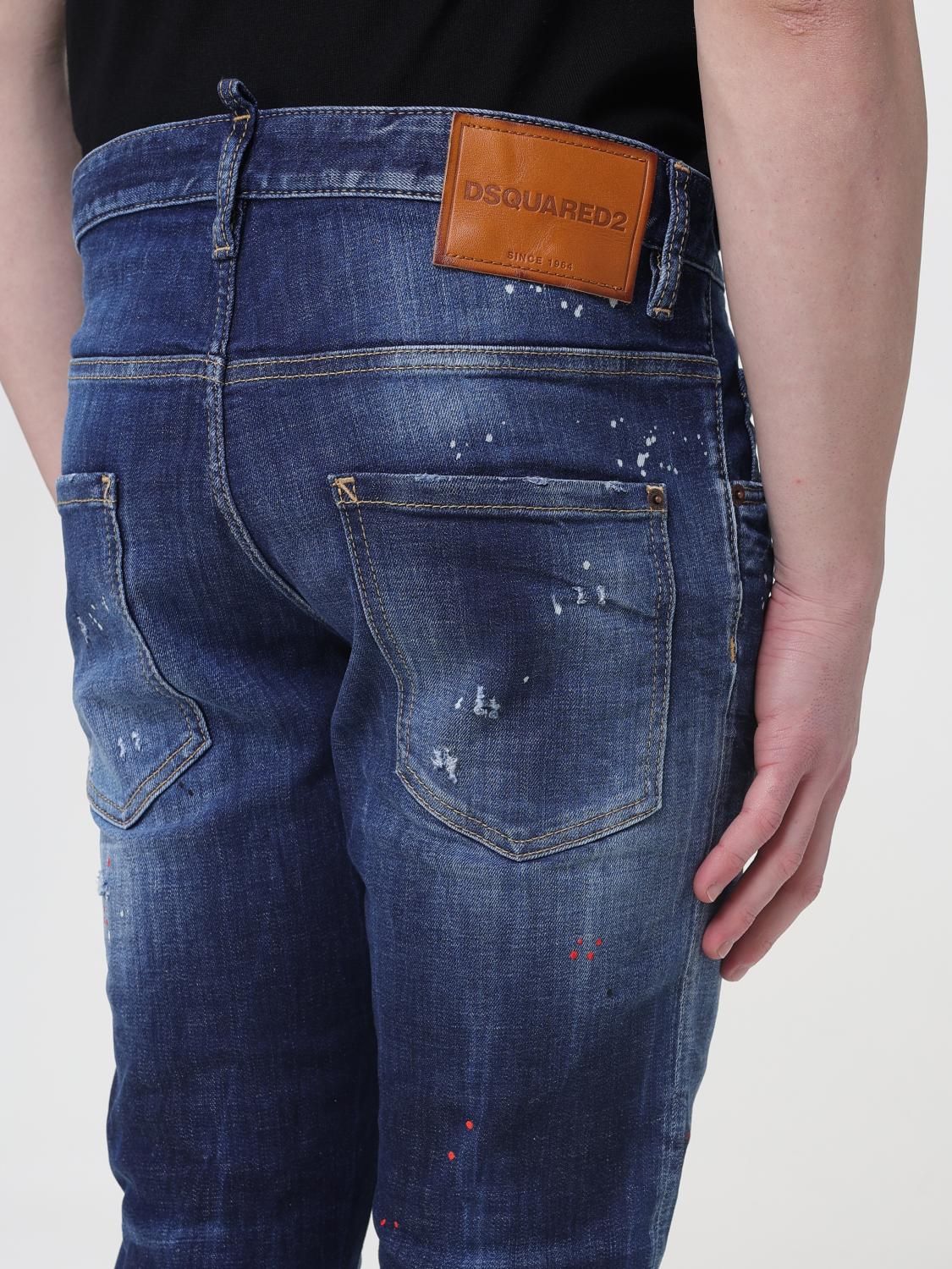 DSQUARED2 JEANS: Jeans men Dsquared2, Blue - Img 3