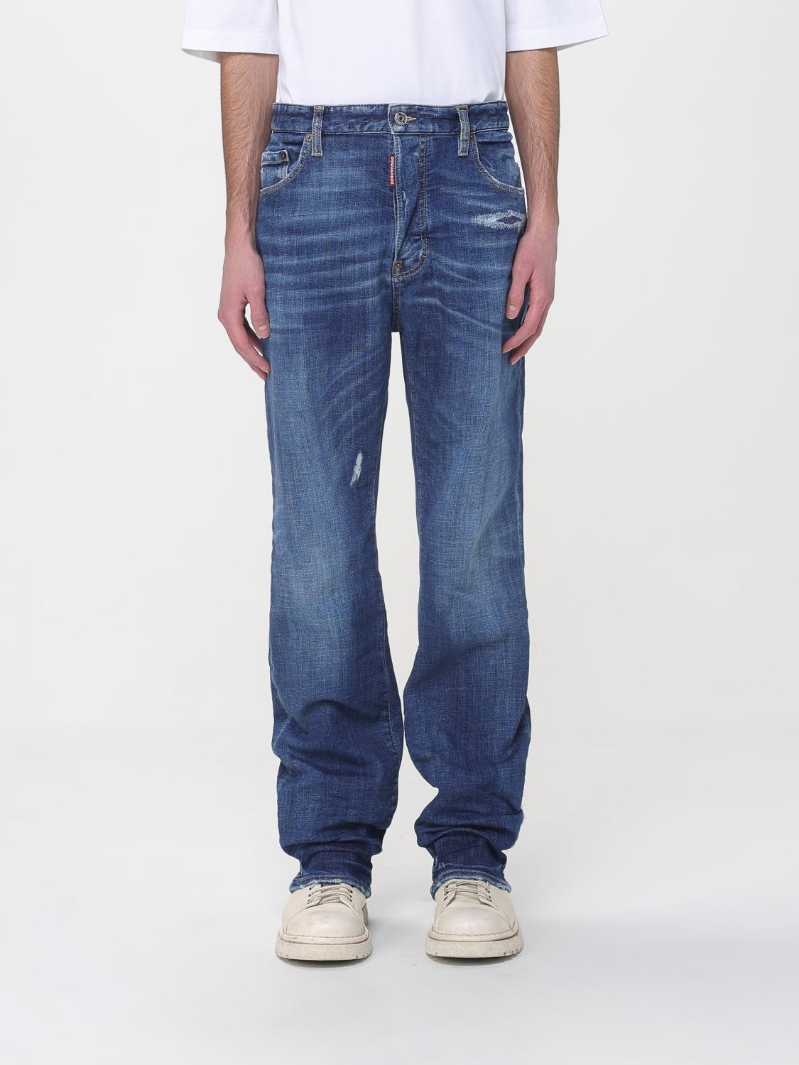 DSQUARED2 JEANS: Jeans men Dsquared2, Blue - Img 1