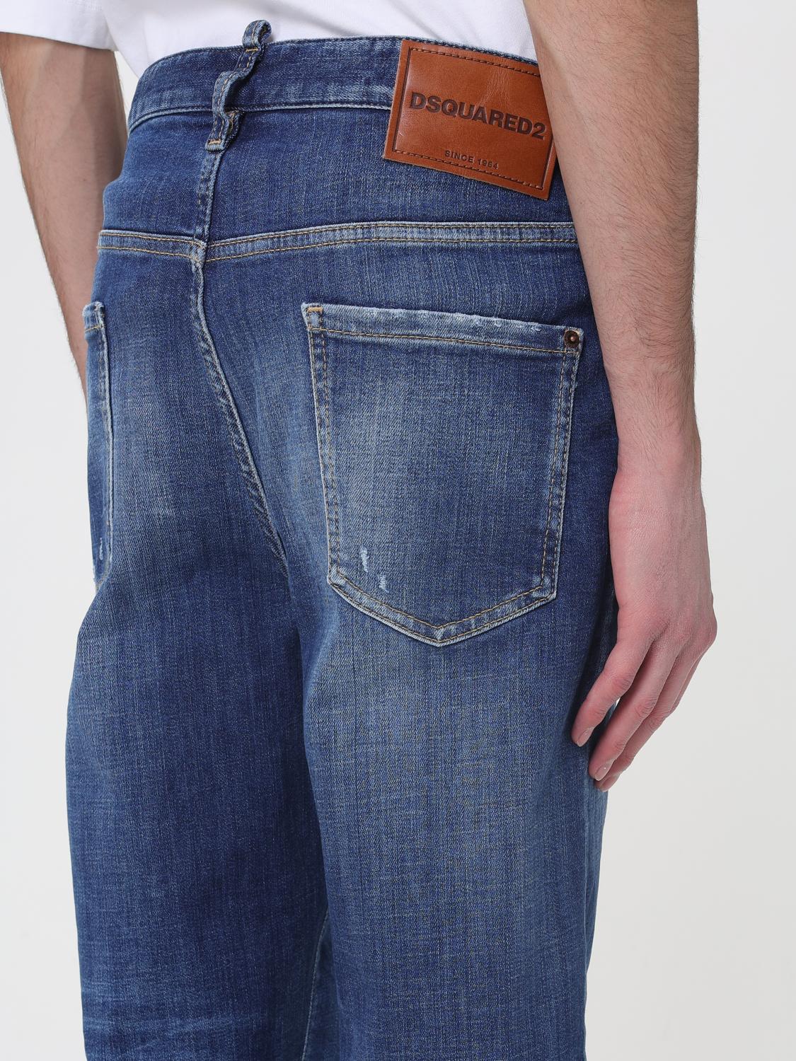 DSQUARED2 JEANS: Jeans men Dsquared2, Blue - Img 3