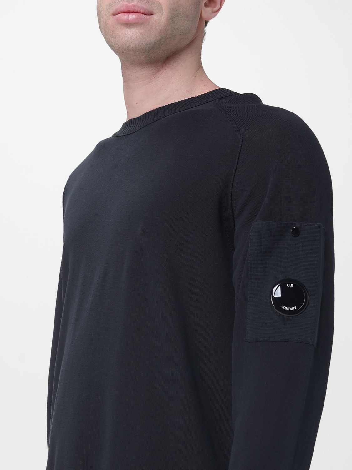C.P. COMPANY PULL: Pull homme C.P. Company, Noir - Img 3