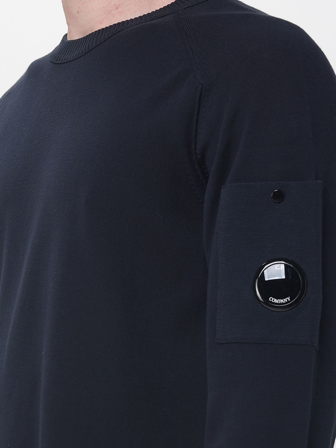 C.P. COMPANY PULL: Pull homme C.P. Company, Bleu - Img 3