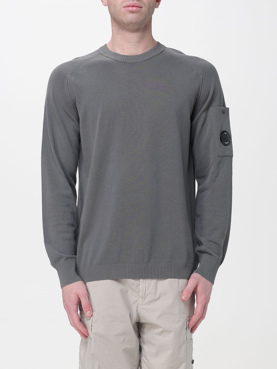 C.P. COMPANY PULL: Pull homme C.P. Company, Gris - Img 1