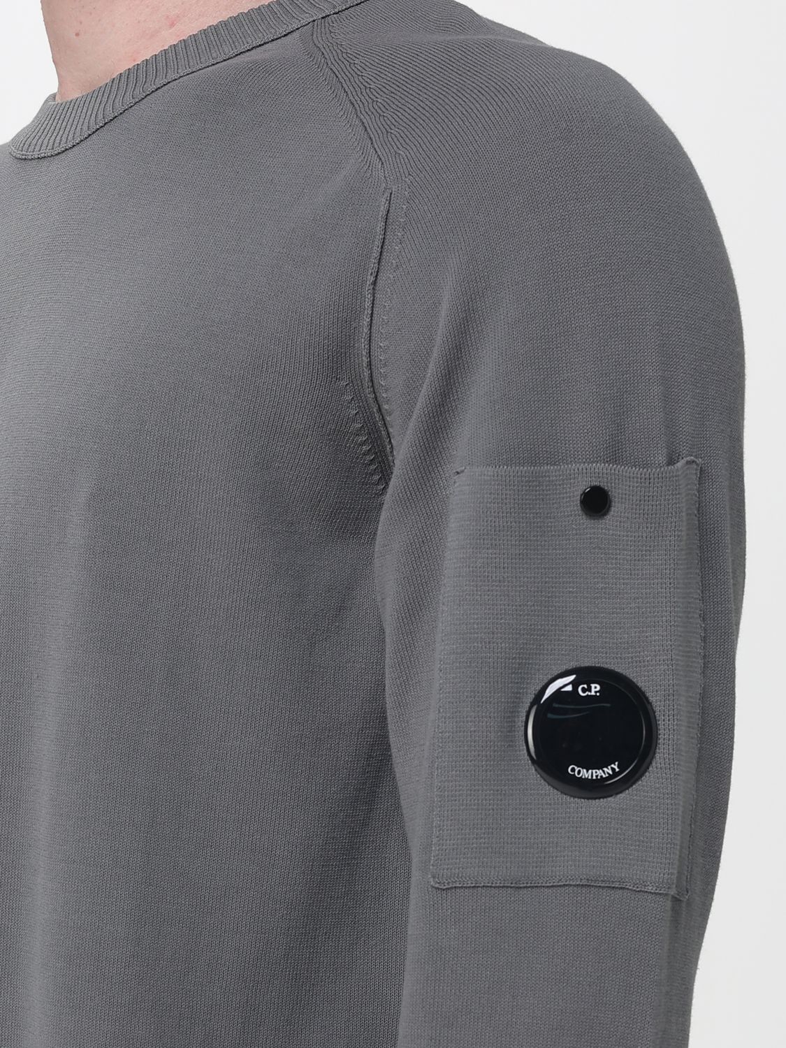 C.P. COMPANY PULL: Pull homme C.P. Company, Gris - Img 3