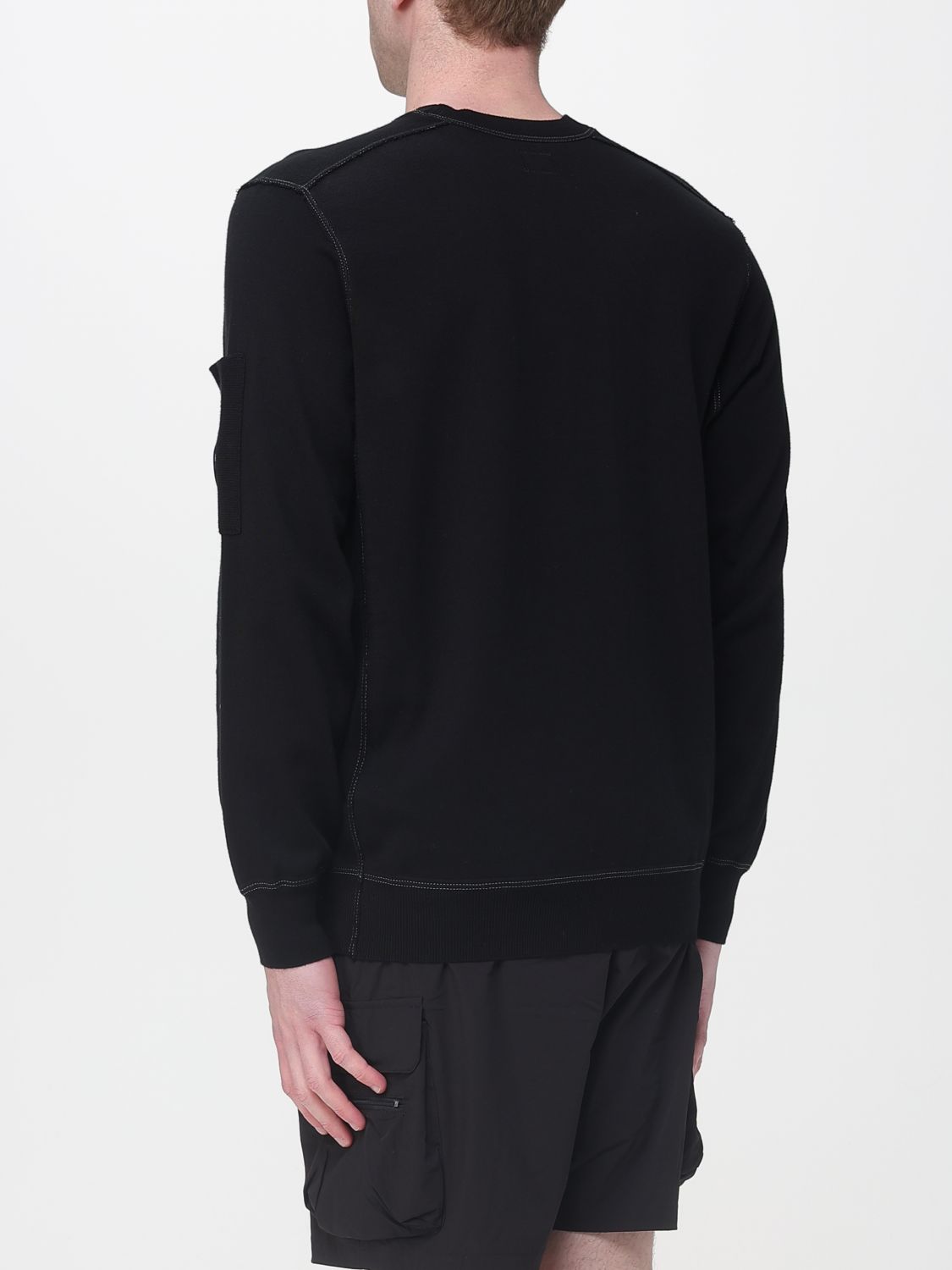 C.P. COMPANY PULL: Pull homme C.P. Company, Noir - Img 2