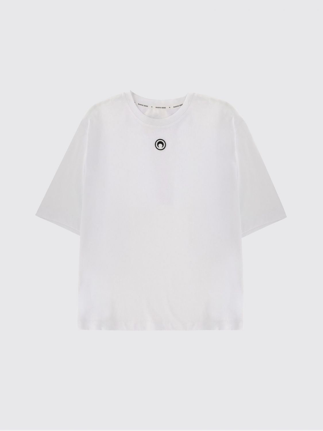 MARINE SERRE T-SHIRT: T-shirt men Marine Serre, White - Img 2
