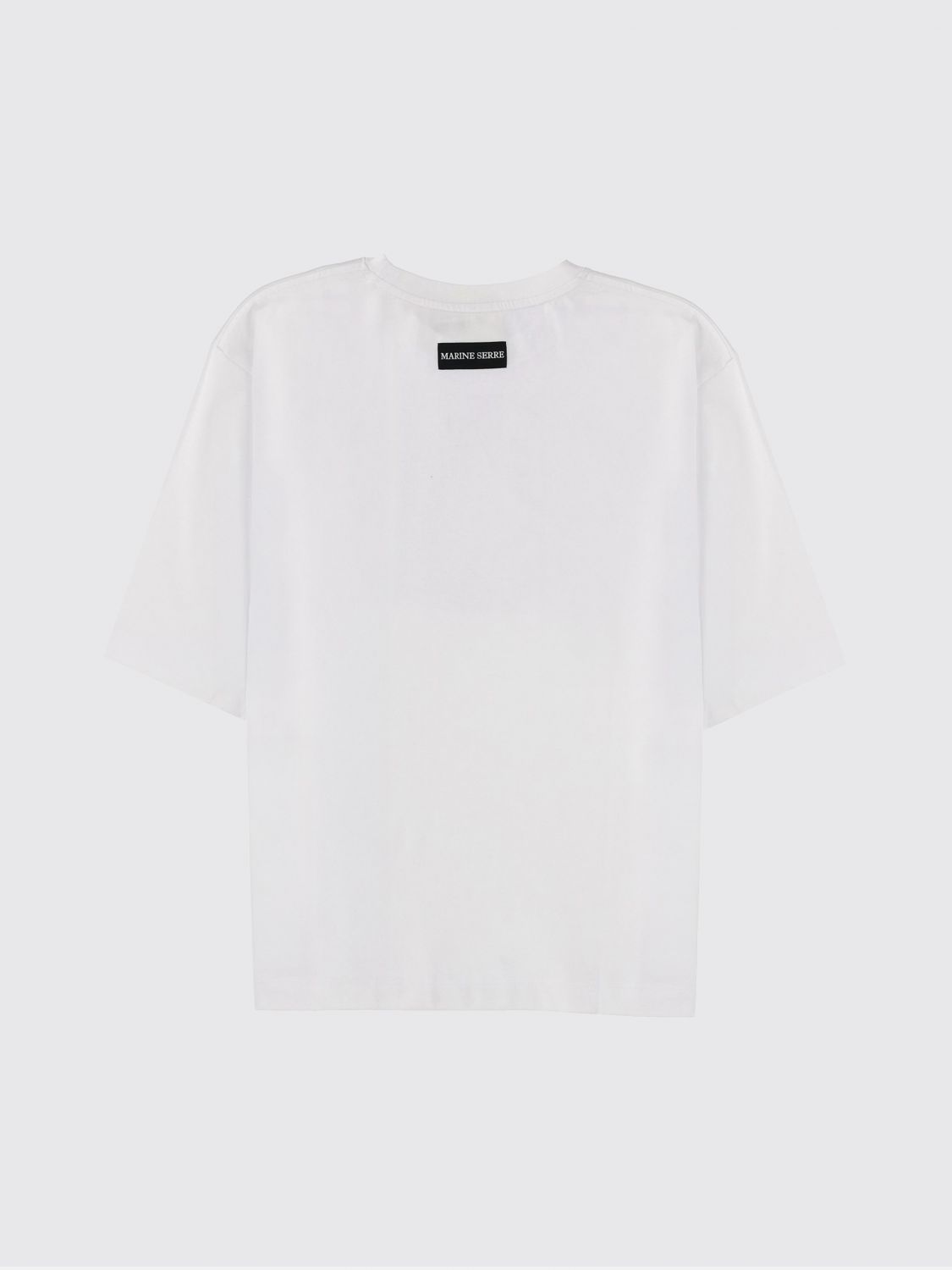 MARINE SERRE T-SHIRT: T-shirt men Marine Serre, White - Img 3