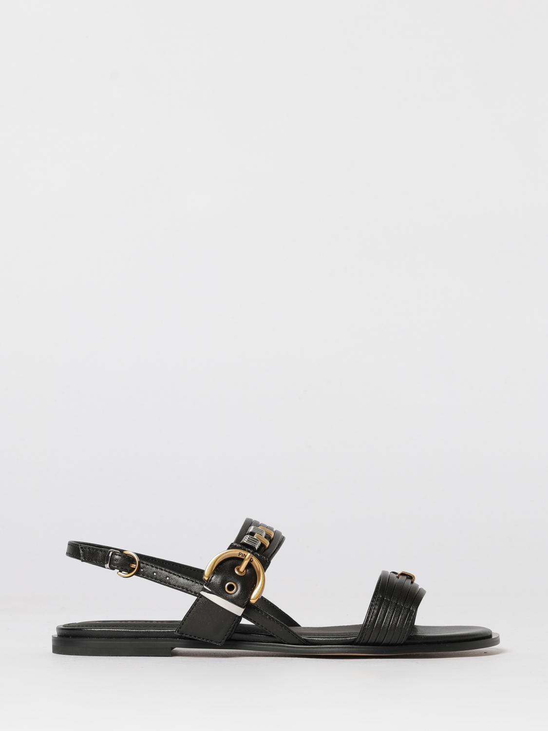 PINKO SANDALI BASSO: Sandali basso donna Pinko, Nero - Img 1