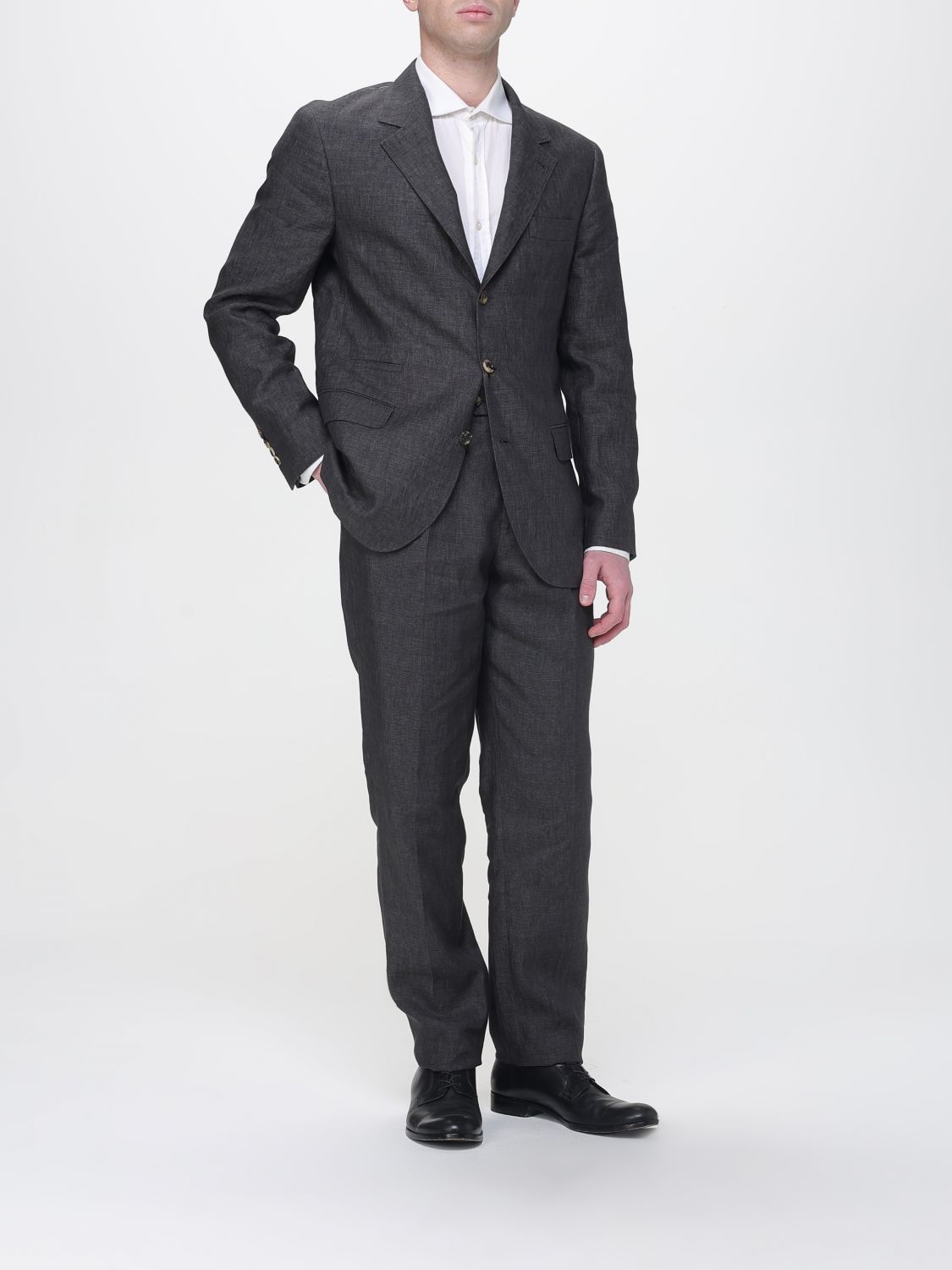 BRUNELLO CUCINELLI TRAJE: Traje hombre Brunello Cucinelli, Gris - Img 2