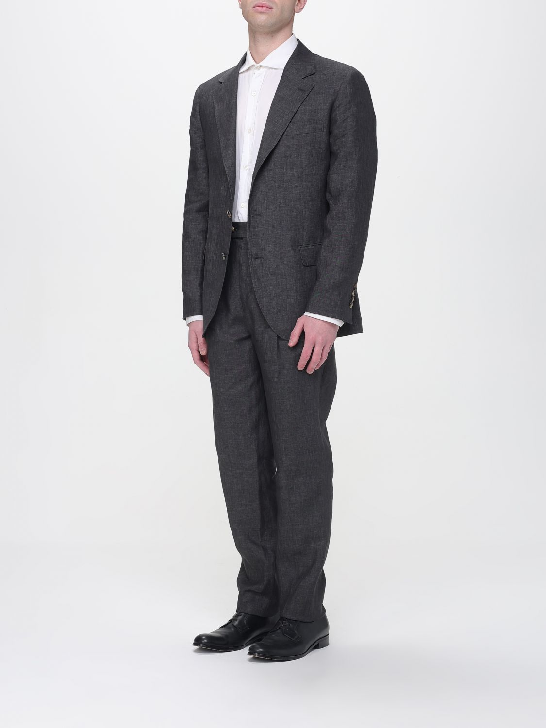 BRUNELLO CUCINELLI TRAJE: Traje hombre Brunello Cucinelli, Gris - Img 4