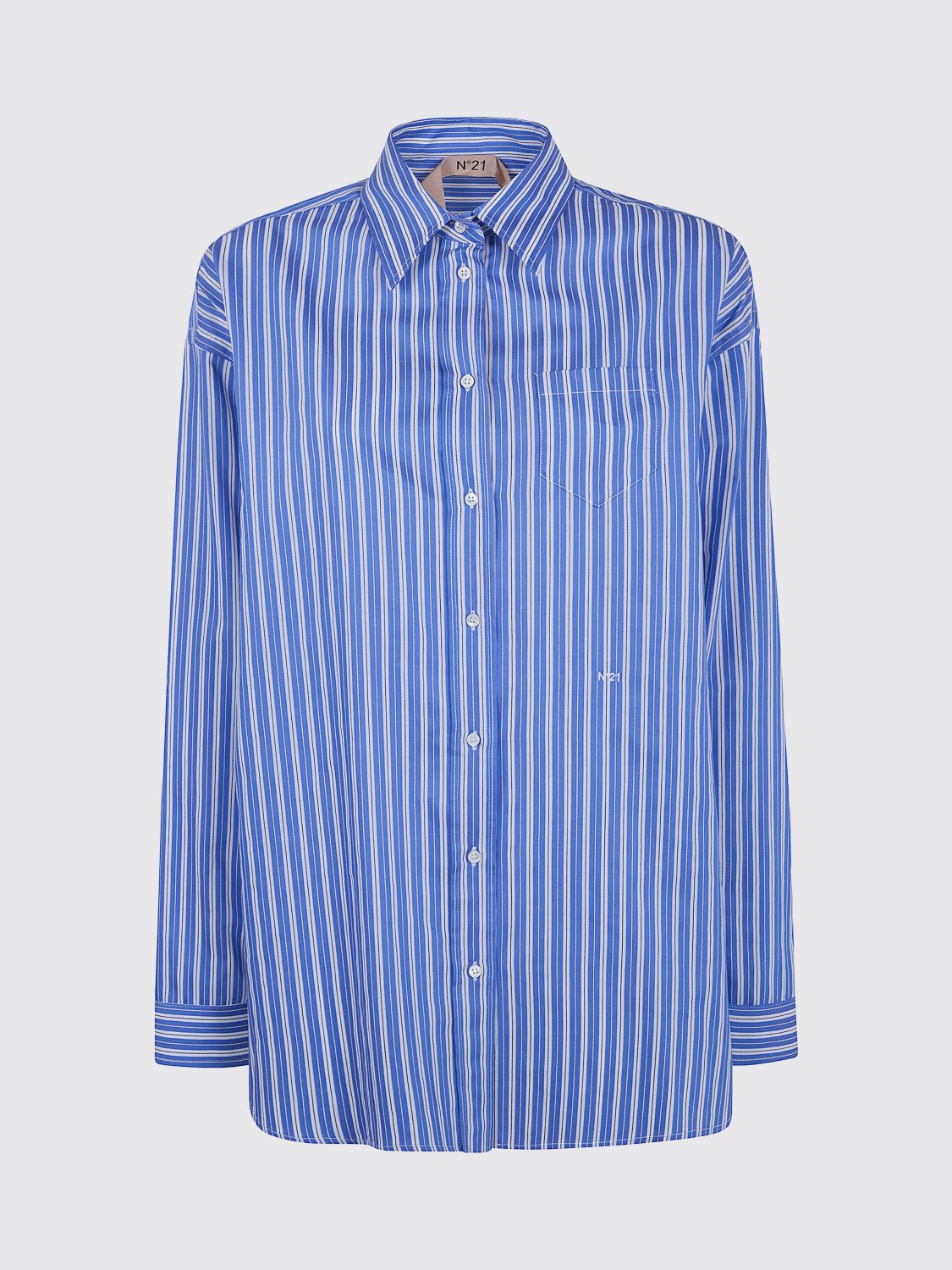 N° 21 CAMICIA: Camicia donna N° 21, Blue - Img 2